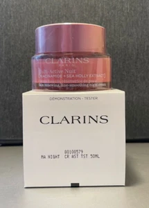 CLARINS Multi-Active Night Cream~All Skin Types~ 50ml/1.7oz NIB, Sealed Jar~TST~ - Picture 1 of 3