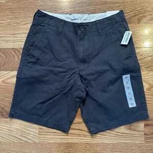 New OLD NAVY Broken-In Straight Gray Flat Front Shorts Men's Sz. 30 - Picture 1 of 7