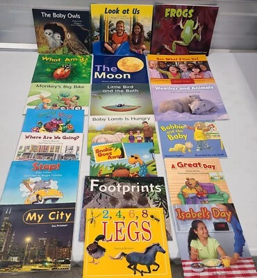 Grade K Rigby, Level C - Lot of 20 - Leveled Readers Guided Reading Books HMH  - Image 1 of 4