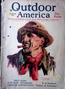 Vintage Outdoor Life Magazine March 1927 - Picture 1 of 2
