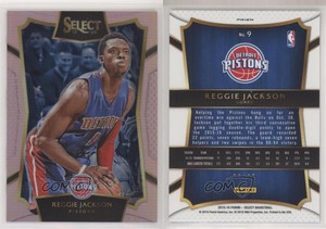 2015-16 Panini Select Concourse Pink Prizm /20 Reggie Jackson #9