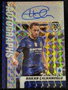 Panini 21-22 Mosaic Seria A Autographs Inter Milan Hakan Calhanoglu - Picture 1 of 2