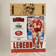 2020 Panini Contenders Steve Young Legendary #LC-SYO
