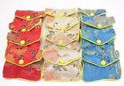 12 PCS Multi-Color Gift Bag Pouch 70mmX80mm Cloth Gift Jewelry Bags Pouches