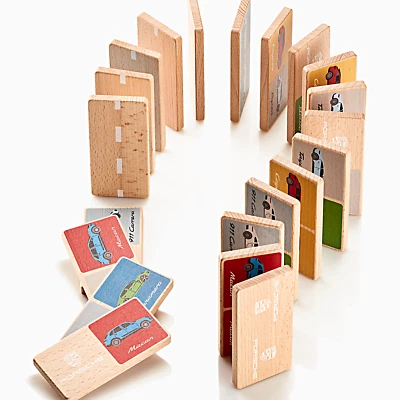 Original Porsche Driver's Selection Kinder "Domino-Spiel aus Holz" 911 Carrera - Bild 1 von 3