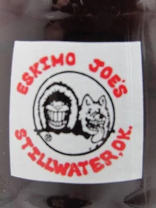 ESKIMO JOE'S RESTAURANT - Coca Cola Bottle - Dog, Buffy - Stillwater, Oklahoma - Picture 1 of 4