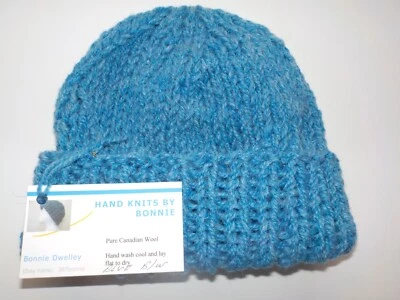 Canadiense -100% Lana - Sombrero/Gorro de Reloj Tejido a Mano - Elección de 7 Colores Regal Foto 1 de 4