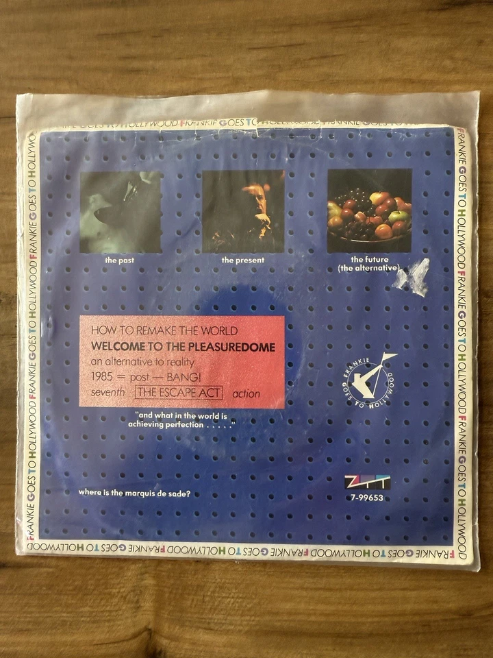 FRANKIE GOES TO HOLLYWOOD Welcome To The Pleasuredome + Relax 7” Vinyl Record — 第 1/1 张图片