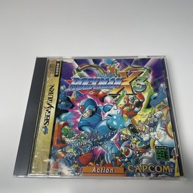 Rockman X3 Sega Saturn Soft