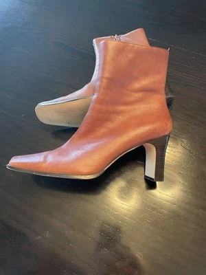 Damas Croft Barrow Talla 10 Elegantes Botas Color Cálido Caramelo Foto 1 de 4