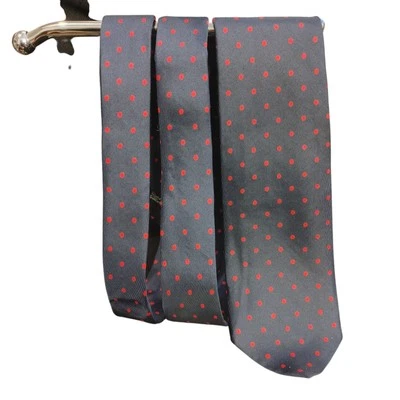 Corbata a lunares Nordstrom Robert Talbott cosida a mano para hombre OS azul marino/rojo Foto 1 de 2