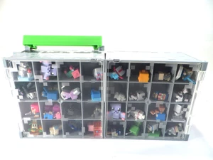 Minecraft Contenitore Cubo/Scatola/Custodia con Manico e 36 Personaggi Minecraft - Foto 1 di 7