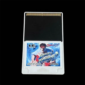 Street Fighter II HuCARD pc engine Japan Region - Picture 1 of 3