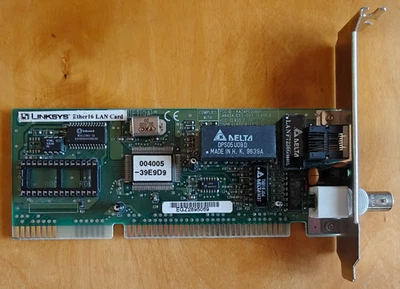 LINKSYS Ether16 LAN Card Coax - Image 1 of 4