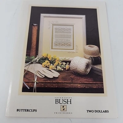 Shepherds Bush Buttercups Mini Cross Stitch Chart 1989 - Image 1 of 4