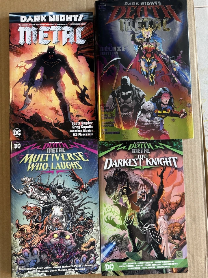 Dark Nights Death Metal Lot HC & Tpb (DC Comics, Batman, S. Snyder & G. Capullo) - Image 1 of 4