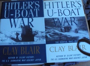 Hitler's U-Boat War vol 1&2 by Clay Blair BK5 - Picture 1 of 3