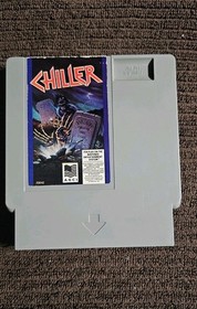 NES Game Chiller AGCI Authentic Cartridge Retro Horror Nintendo Not WORKING 