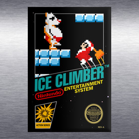Ice Climber Video Game Box Art *NES* High Quality Magnet