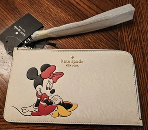 Kate Spade New York Disney X Minnie Mouse Geldbörse Neu mit Etikett - Bild 1 von 6