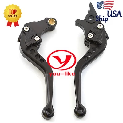 Juego de palancas de freno de embrague corto de ajuste CNC para Honda CBR 600 F2, F3, F4, F4i 1991-2007 Foto 1 de 4
