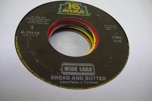 Country 45 Wide Load - Bread And Butter / The Jamestown Ferry On 16 Avenue - Picture 1 of 1