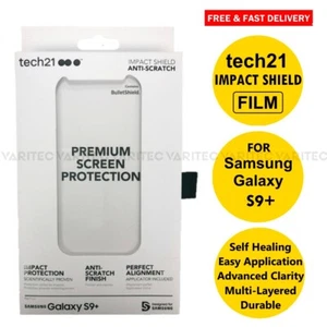 Tech21 S9+ Premium Film Screen Protector Cover Saver for Samsung Galaxy S9 Plus - Picture 1 of 1