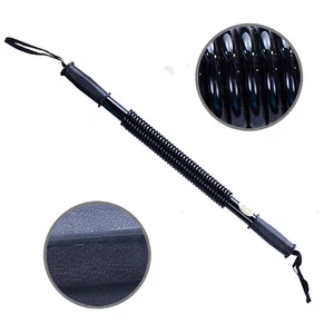 Barra de resorte Power Twister 88 lb brazo pecho expansor ejercicio cuerpo fuerza entrenamiento - Imagen 1 de 5