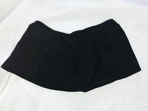 CATALINA: Skirted Swim Swimsuit Bikini Bathing Suit Bottom: Black, S (4-6) - Picture 1 of 3