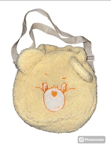 Care Bears Yellow Funshine Bear Head Bag With Handles And Strap  - Picture 1 of 5