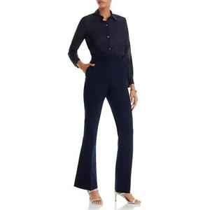 Theory Womens Airy Long Sleeve Daytime Jumpsuit BHFO 9982