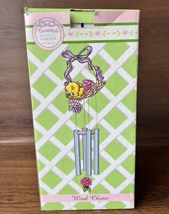 Warner Bros Tweety’s Beautiful Garden Resin Plastic Wind Chime 2000 - Picture 1 of 17
