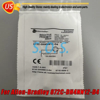 1PC NEW FOR AB proximity switch sensor 872C-DH4NN12-D4 872CDH4NN12D4