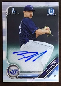 2019 Bowman Chrome Prospects Brock Burke #CPA-BBU 1st Bowman - Bild 1 von 1