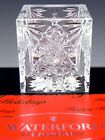Waterford Crystal #116335 HAPPY HOLIDAYS CHRISTMAS TREE VOTIVE CANDLE HOLDER Box
