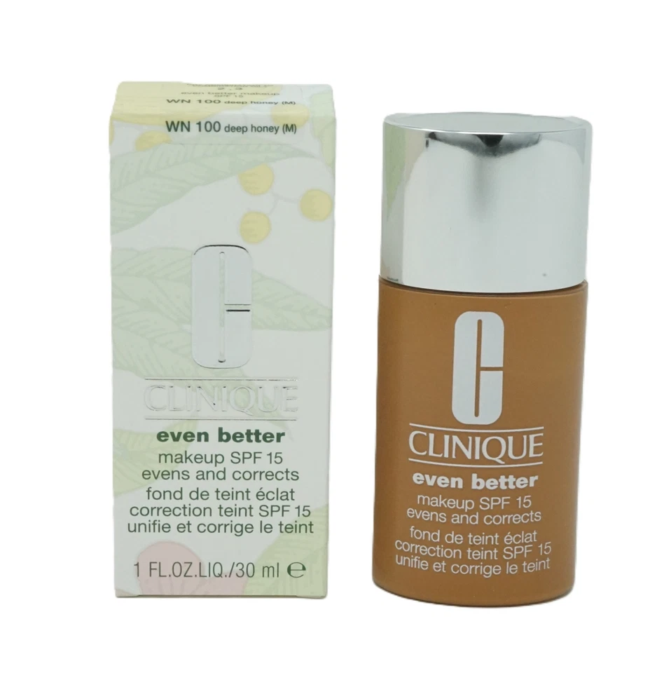 Clinique even better makeup SPF15 WN 100 deep honey (M) 30 ml - Bild 1 von 1