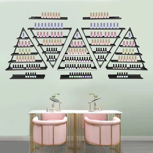 10* Nail Polish Rack Metal Wall Mount Holder Display Hold up to 90 bottles /Rack - Picture 1 of 17