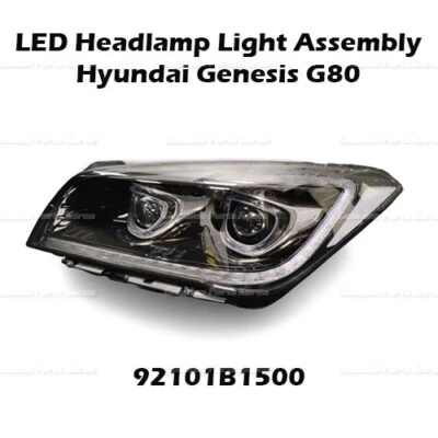 ⭐Genuine⭐ LED Headlamp Light Assembly LH for Hyundai Genesis G80 2017 - 2019 - Image 1 of 4