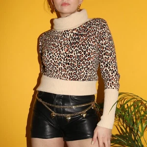 Vintage y2k animal print jumper - Picture 1 of 6