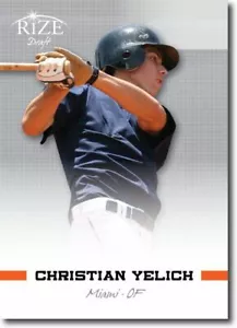 100-Count Lot CHRISTIAN YELICH 2012 Leaf Rookies Inaugural Edition RCs - Picture 1 of 2