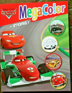+Malbuch ++Megacolor +CARS+ Sticker++Disney ++598026++neu und unbenutzt++ - Picture 1 of 2