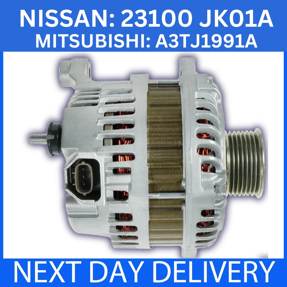 SE ADAPTA AL ALTERNADOR 150A NUEVO NISSAN 370Z Z34 V6 3.7 GT / NISMO 23100JK01A A3TJ1991A Foto 1 de 4