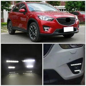 Luces de circulación diurna LED DRL para Mazda CX-5 2013-2016 2015 2014 ABS de 2 piezas - Imagen 1 de 7