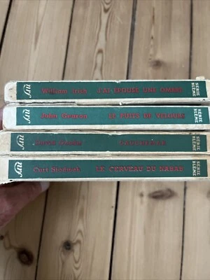 LIVRES ANCIENS: POLICIER: 4 Livres de la SERIE BLEME, Sans Jaquettes - Photo 1/4