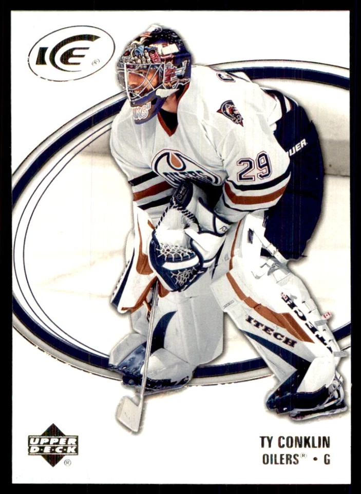 2005-06 Upper Deck Ice Ty Conklin Edmonton Oilers #37 - Image 1 of 2
