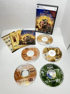 Age of Empires III - Complete Collection (PC: Windows, 2009) 5 Disc Set w Manual - Picture 1 of 9