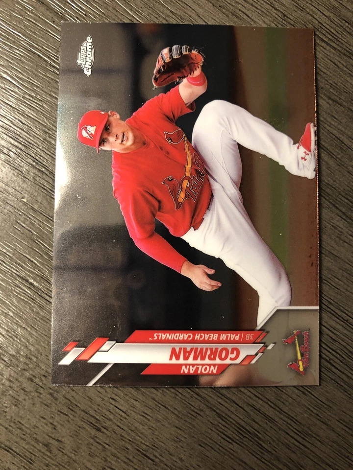 2020 Topps Pro Debut Chrome-Nolan Gorman #PDC-164-Mint - Image 1 of 2