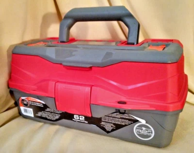 CAJA DE APAREJOS FLAMBEAU NUEVA 62 PIEZAS GANCHOS FLOTADORES PLANTILLAS TUBOS LARVAS LISTAS PARA PESCAR R2F. Foto 1 de 4