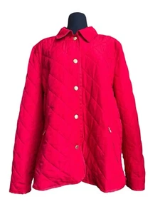 Neu mit Etikett Crown & Ivy rote Damen Scheunenjacke Größe XXL  - Bild 1 von 5