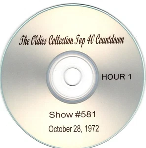 Oldies Collection Top 40 Countdown 10/28/1972 - Show # 581 - Picture 1 of 1